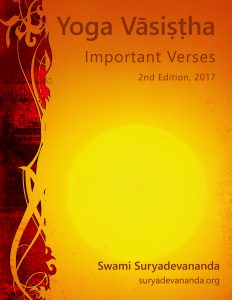Yoga Vasistha, Important Verses by Swami Suryadevananda